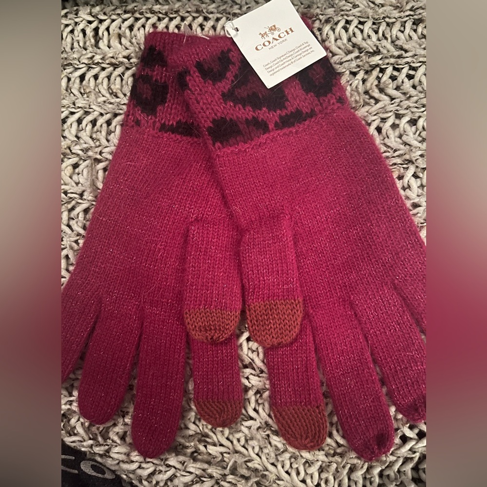 Coach gloves